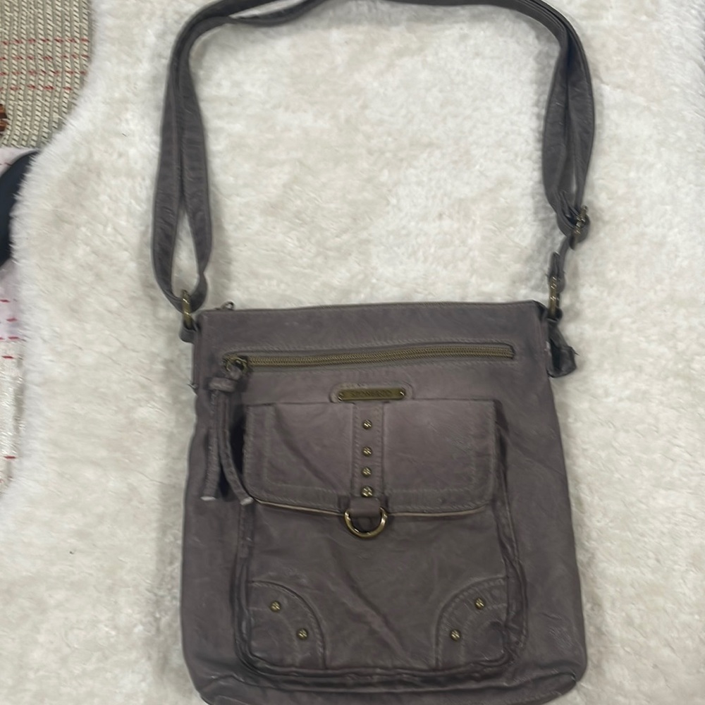 Stone and Company crossbody purse.